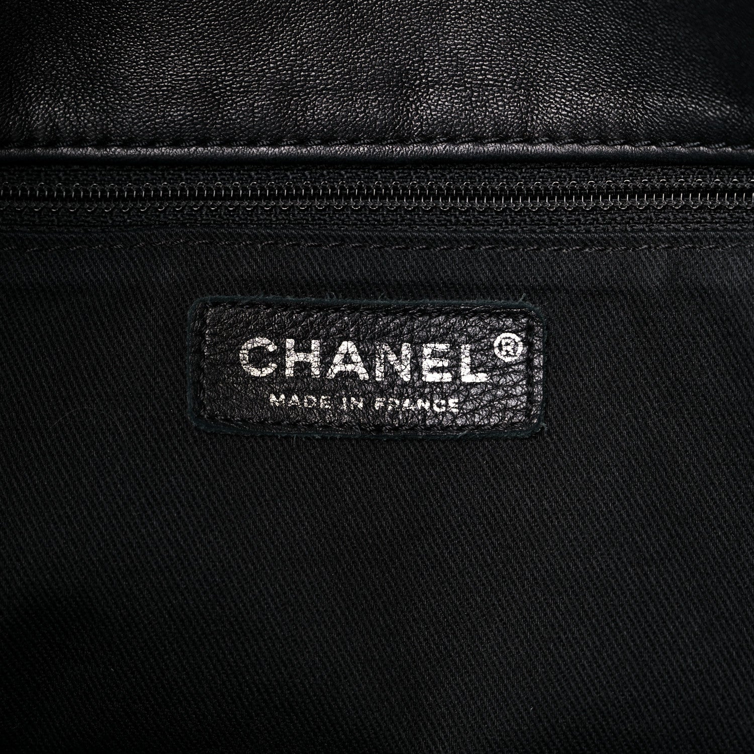 Chanel Lambskin Large Sharpei Shoulder Bag Black 6 of 11