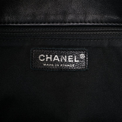 Chanel Lambskin Large Sharpei Shoulder Bag Black 6 of 11