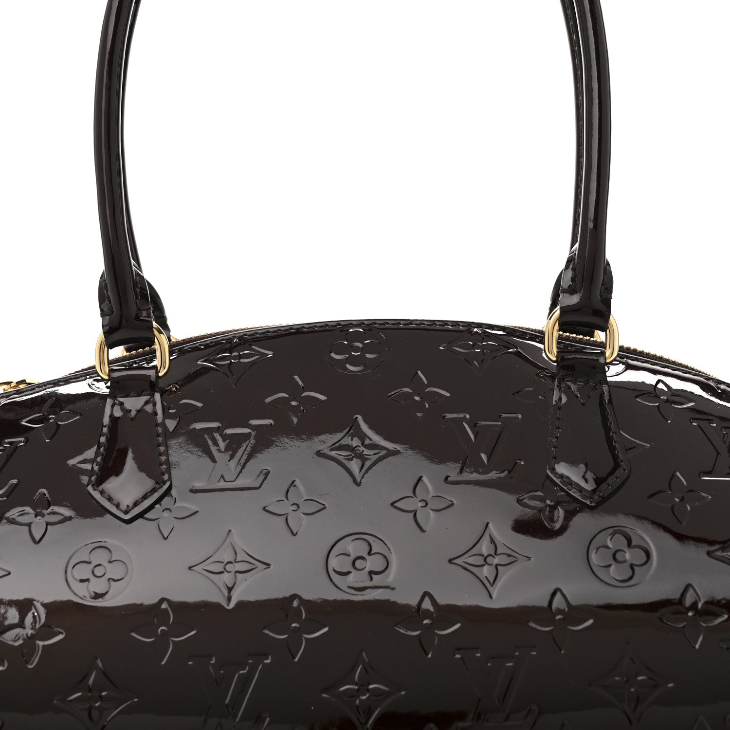 Louis Vuitton Vernis Sherwood PM Amarante 8 of 12