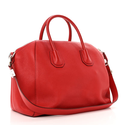 Givenchy Sugar Goatskin Medium Antigona Red 3 of 9