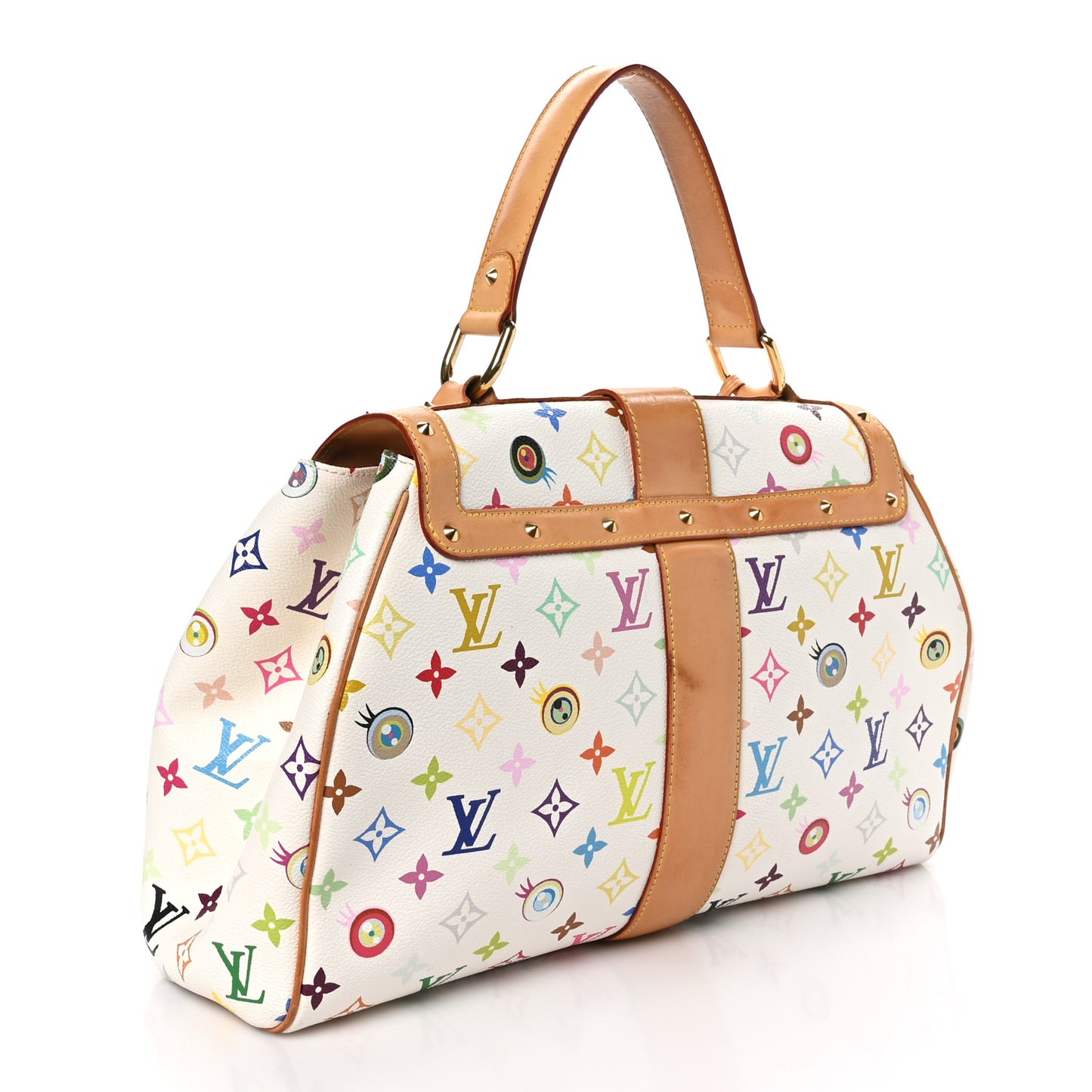 Monogram Multicolor Murakami Eye Love You White