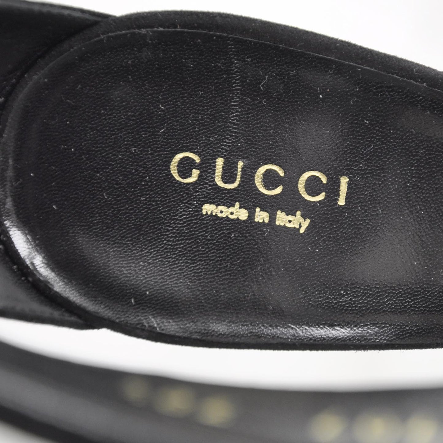 Suede Platform Heels 38.5 Black