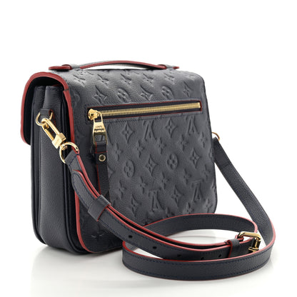 Louis Vuitton Empreinte Pochette Metis Marine Rouge 3 of 11