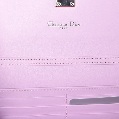 Christian Dior Calfskin Tri-Color Wallet On Chain Pink 6 of 8