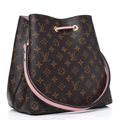 Louis Vuitton Monogram Neonoe MM Rose Poudre 2 of 3