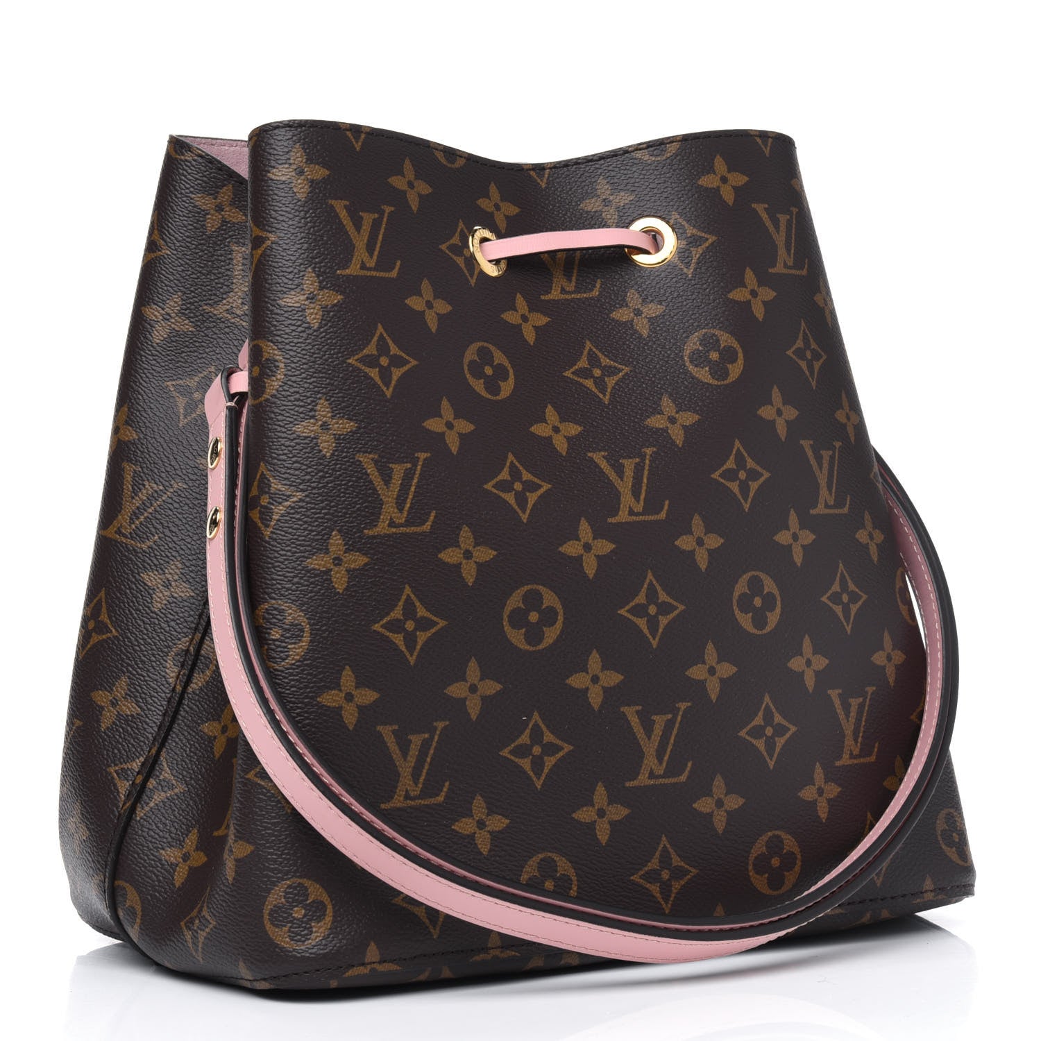 Louis Vuitton Monogram Neonoe MM Rose Poudre 2 of 3