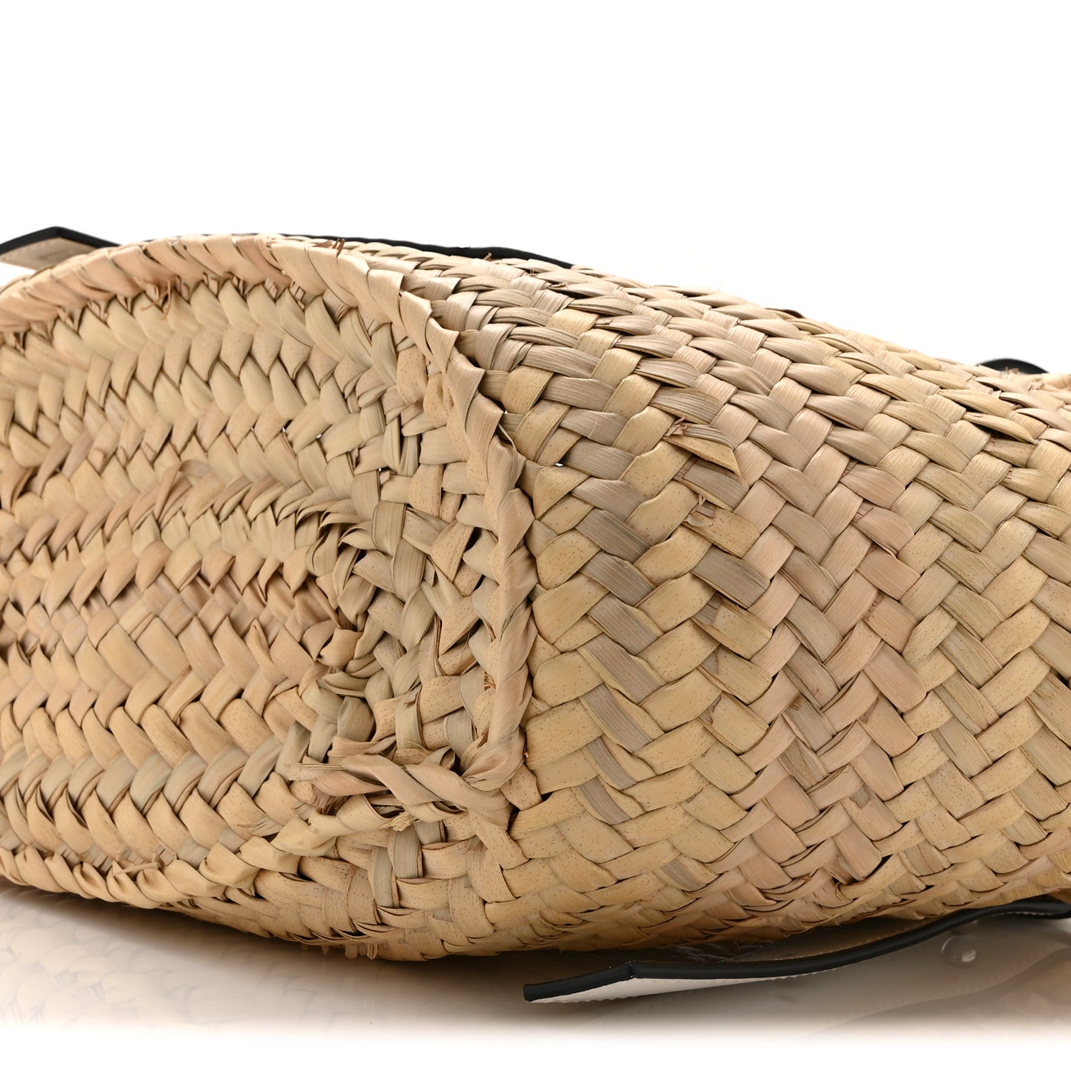 Loewe Raffia Small Basket Tote Bag Natural White 10 of 10