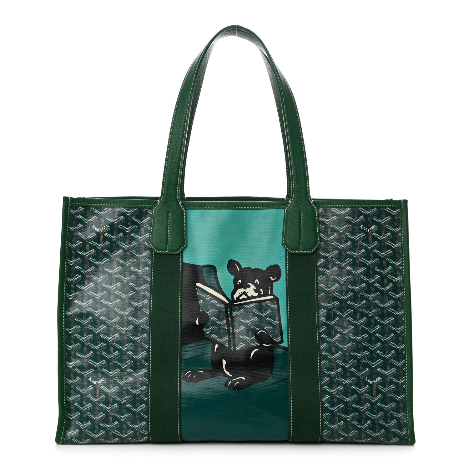 Goyard Goyardine Villette Tote Green 1 of 13