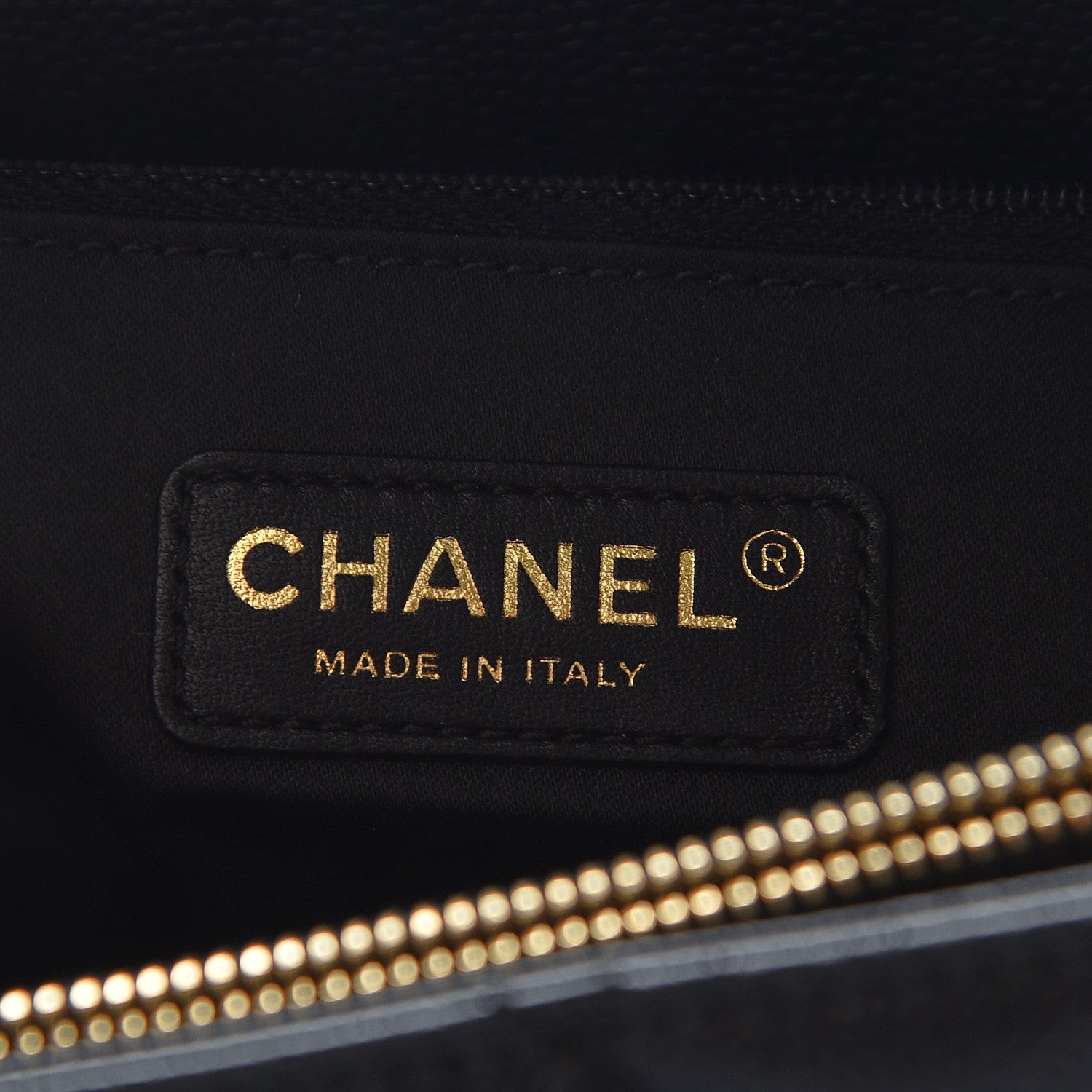 Chanel Caviar Quilted Grand Shopping Tote GST Black 6 of 10