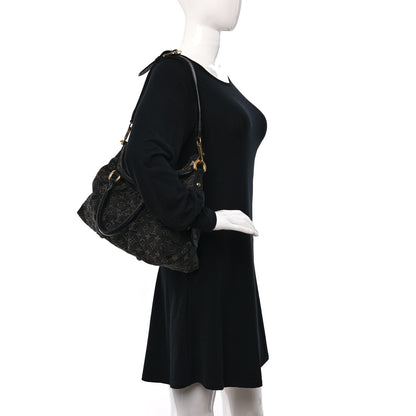Louis Vuitton Denim Neo Cabby MM Black 2 of 8
