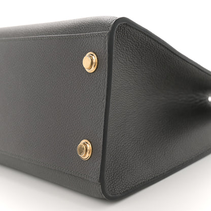 Louis Vuitton Taurillon City Steamer MM Gris 9 of 10