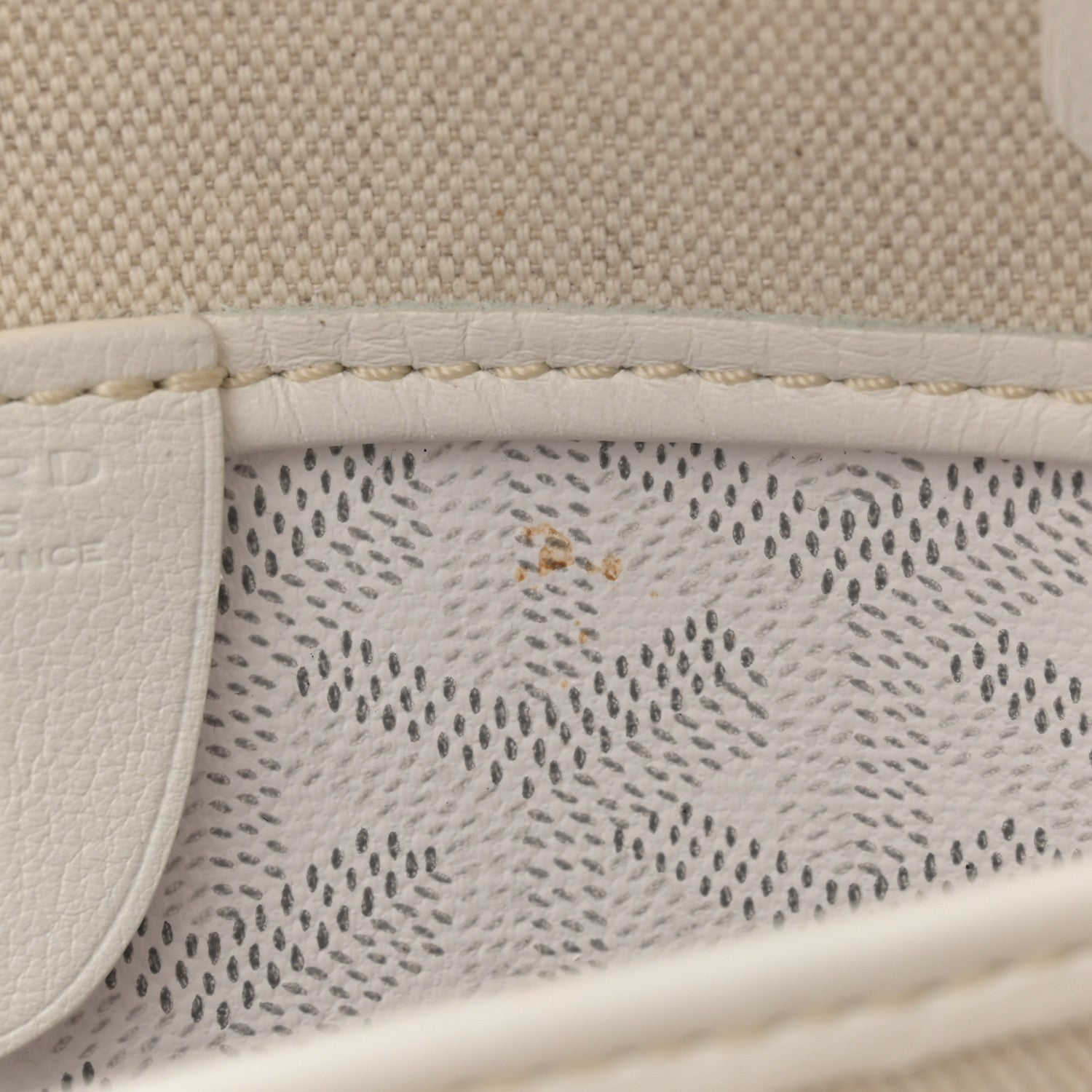 Goyard Goyardine Artois PM White 11 of 14