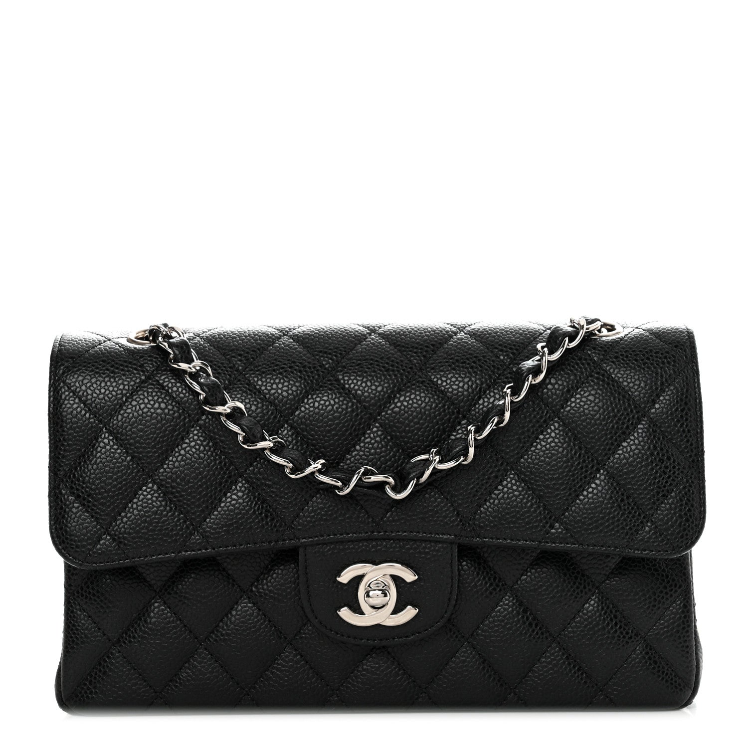 Chanel Caviar Quilted Small Double Flap Black 1 of 10