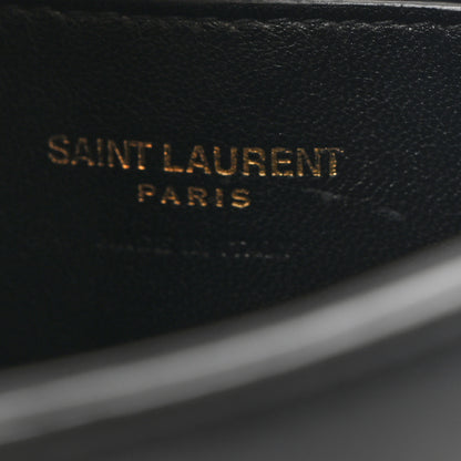 Saint Laurent Smooth Calfskin Le 5 A 7 Mini Hobo Black 6 of 13