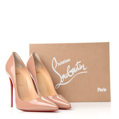 Christian Louboutin Patent So Kate 120 Pumps 39 Nude 8 of 8
