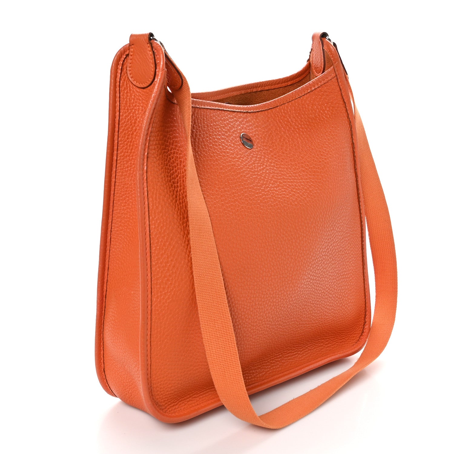 Hermes Taurillon Clemence Vespa PM Orange 3 of 11