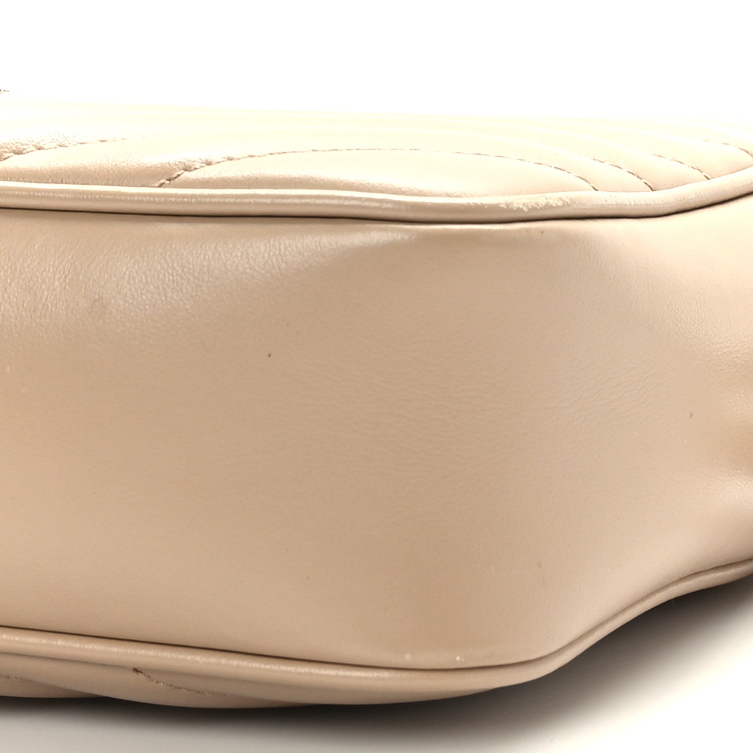 Saint Laurent Calfskin Matelasse Monogram Lou Camera Bag Dark Beige 9 of 9