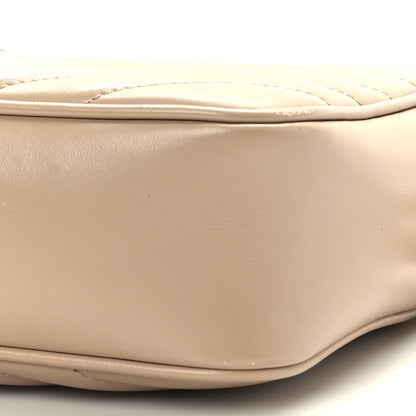 Saint Laurent Calfskin Matelasse Monogram Lou Camera Bag Dark Beige 9 of 9