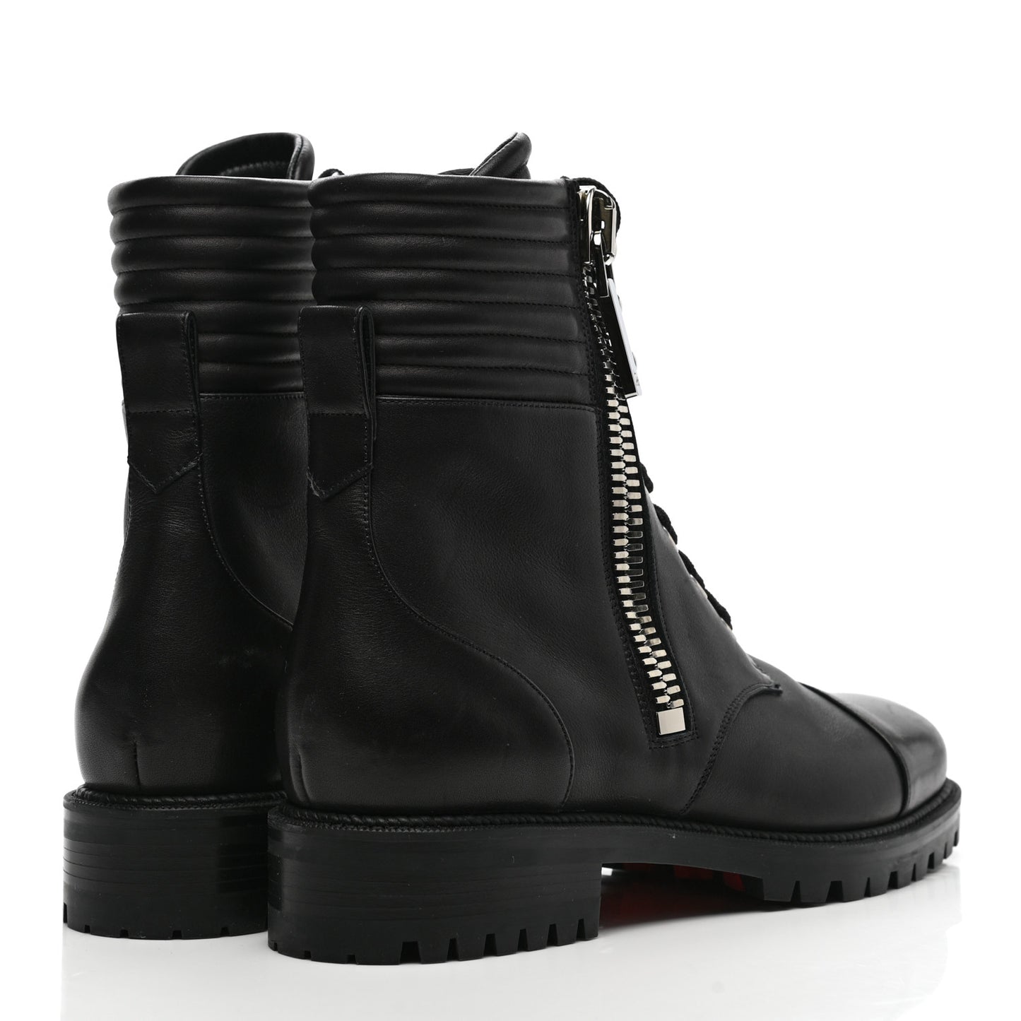 Calfskin Quilted En Hiver Boots 39.5 Black