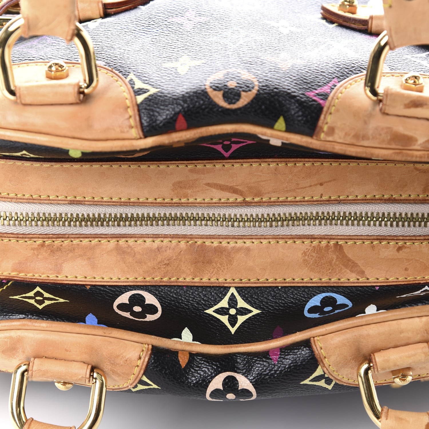 Louis Vuitton Monogram Multicolor Claudia Black 11 of 15