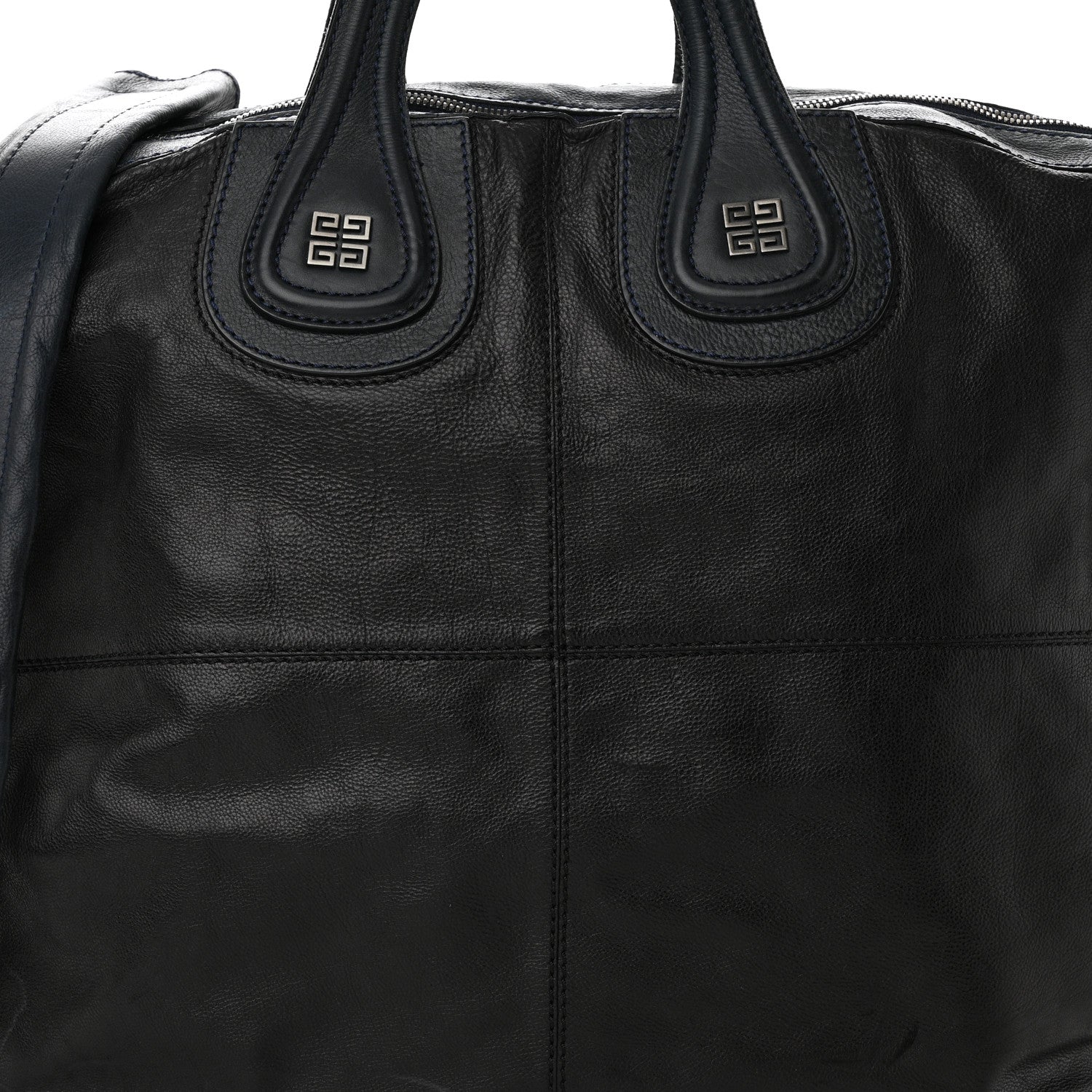 Givenchy Sugar Goatskin Large Nightingale Black Navy 7 of 13