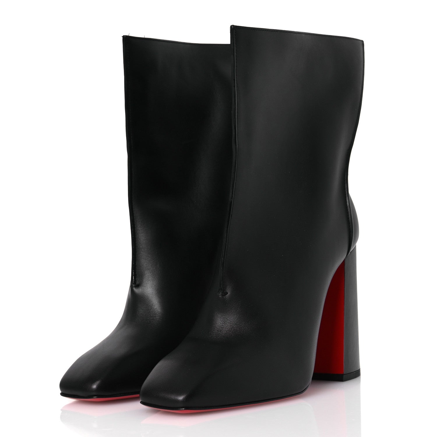Christian Louboutin Calfskin Hilconissima 100 Bootie 40 Black 4 of 11
