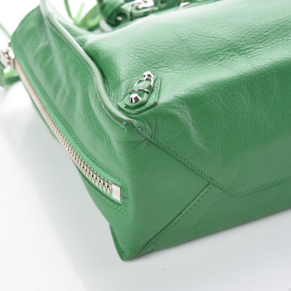 Balenciaga Veau Papier A6 Zip Around Tote Vert Trefle 13 of 15