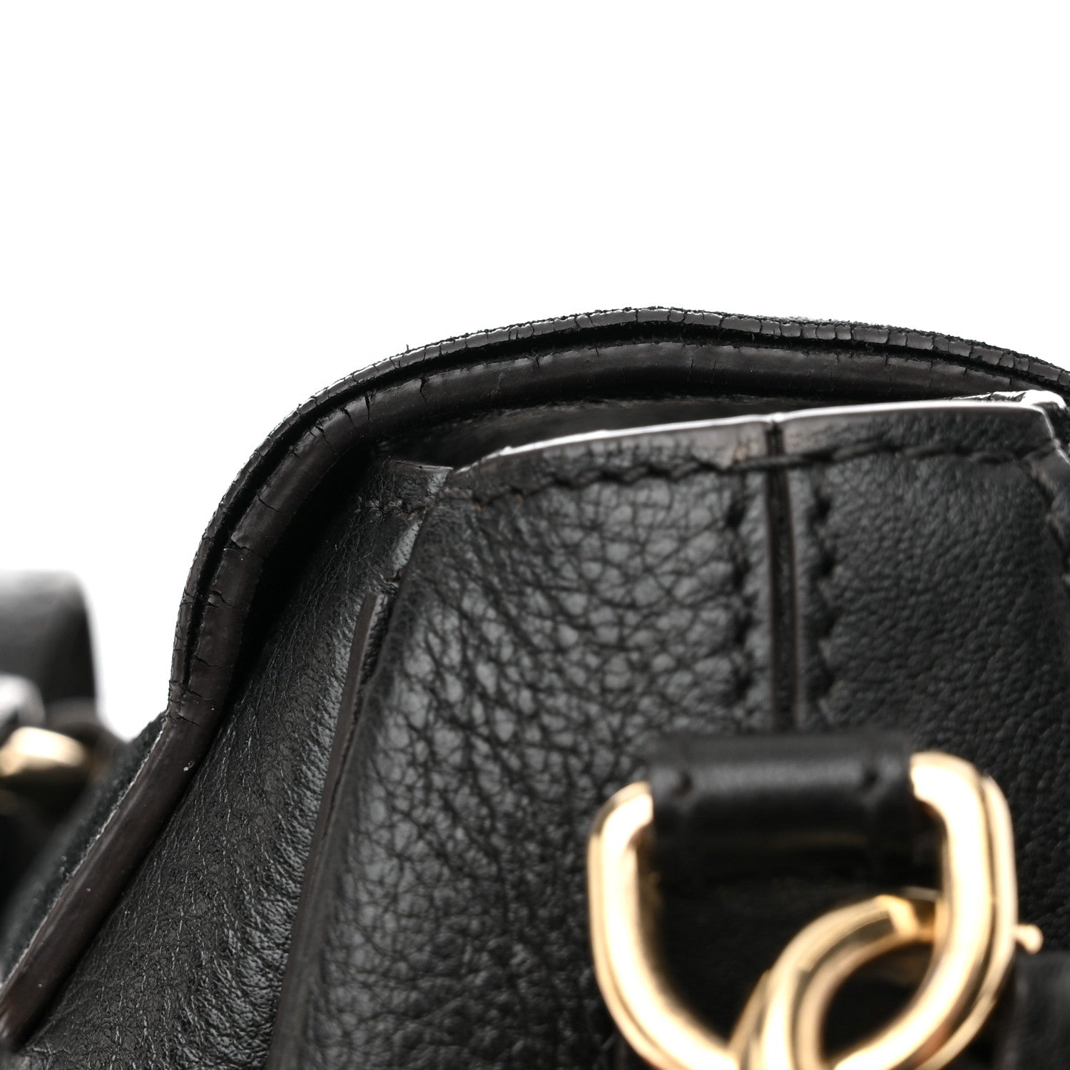 Chloe Suede Calfskin Small Faye Backpack Black 15 of 17