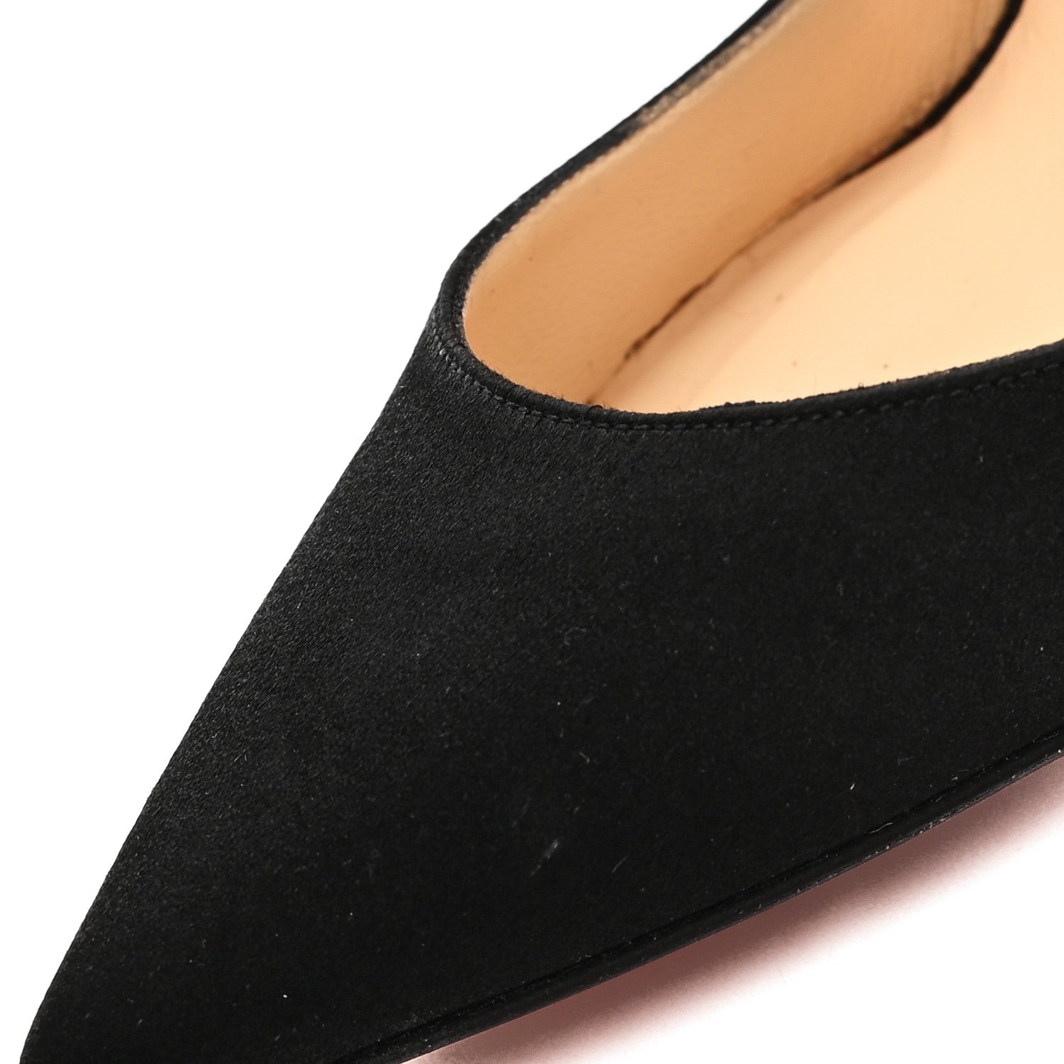 Christian Louboutin Satin Iriza 100 Pumps 36.5 Black 10 of 10