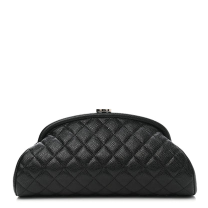 Chanel Caviar Quilted Timeless Clutch Black 1 of 7