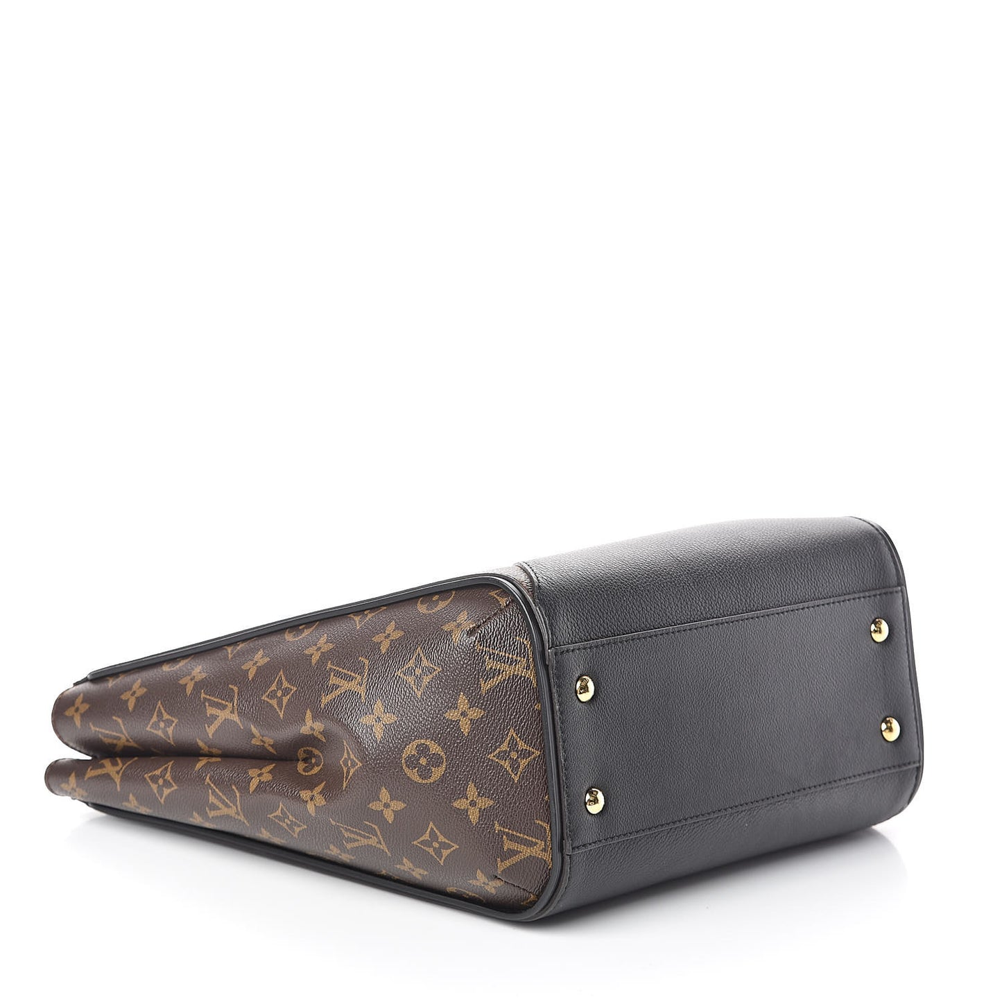Calfskin Monogram Kimono Tote Black