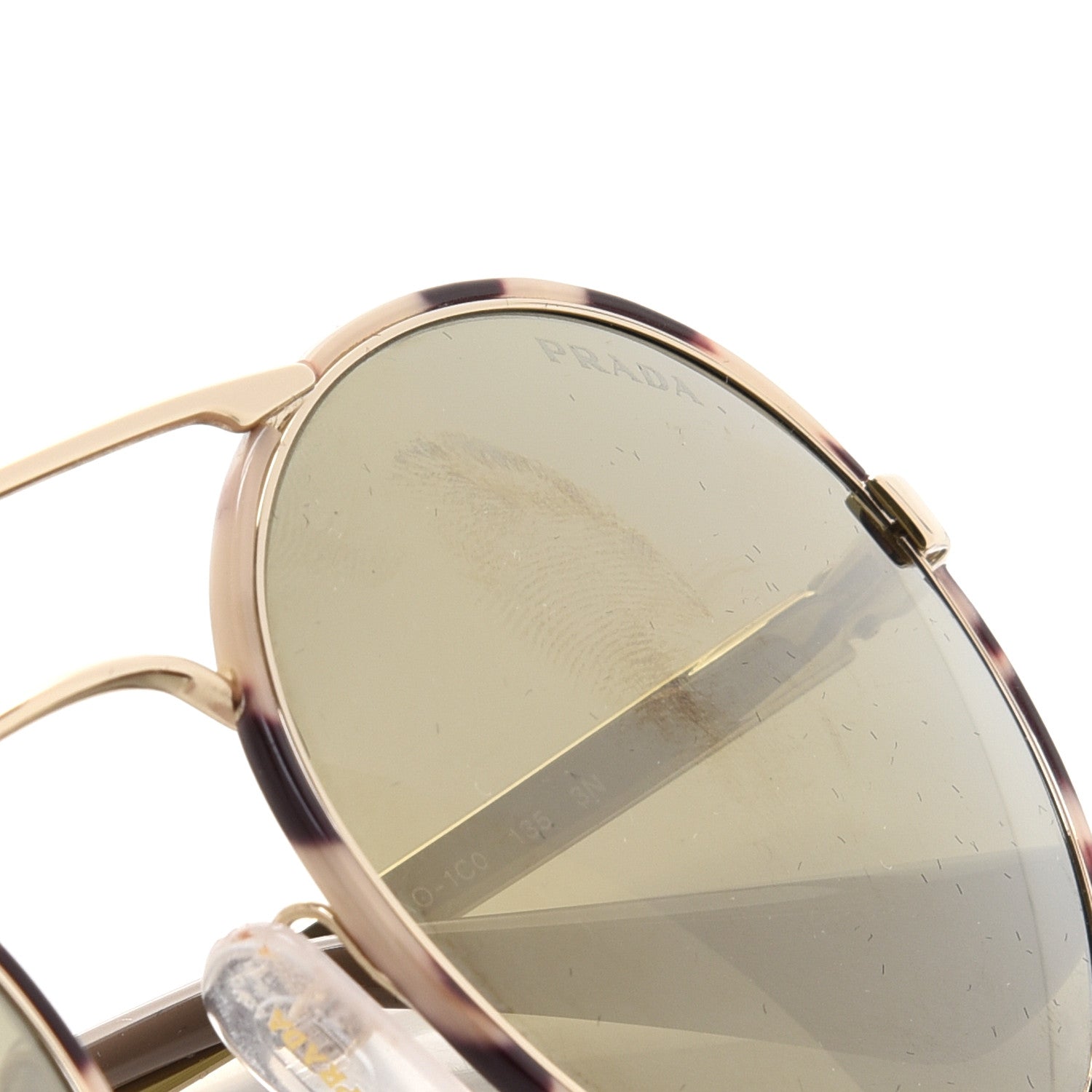 Prada Round Sunglasses SPR51S Tortoise 7 of 8