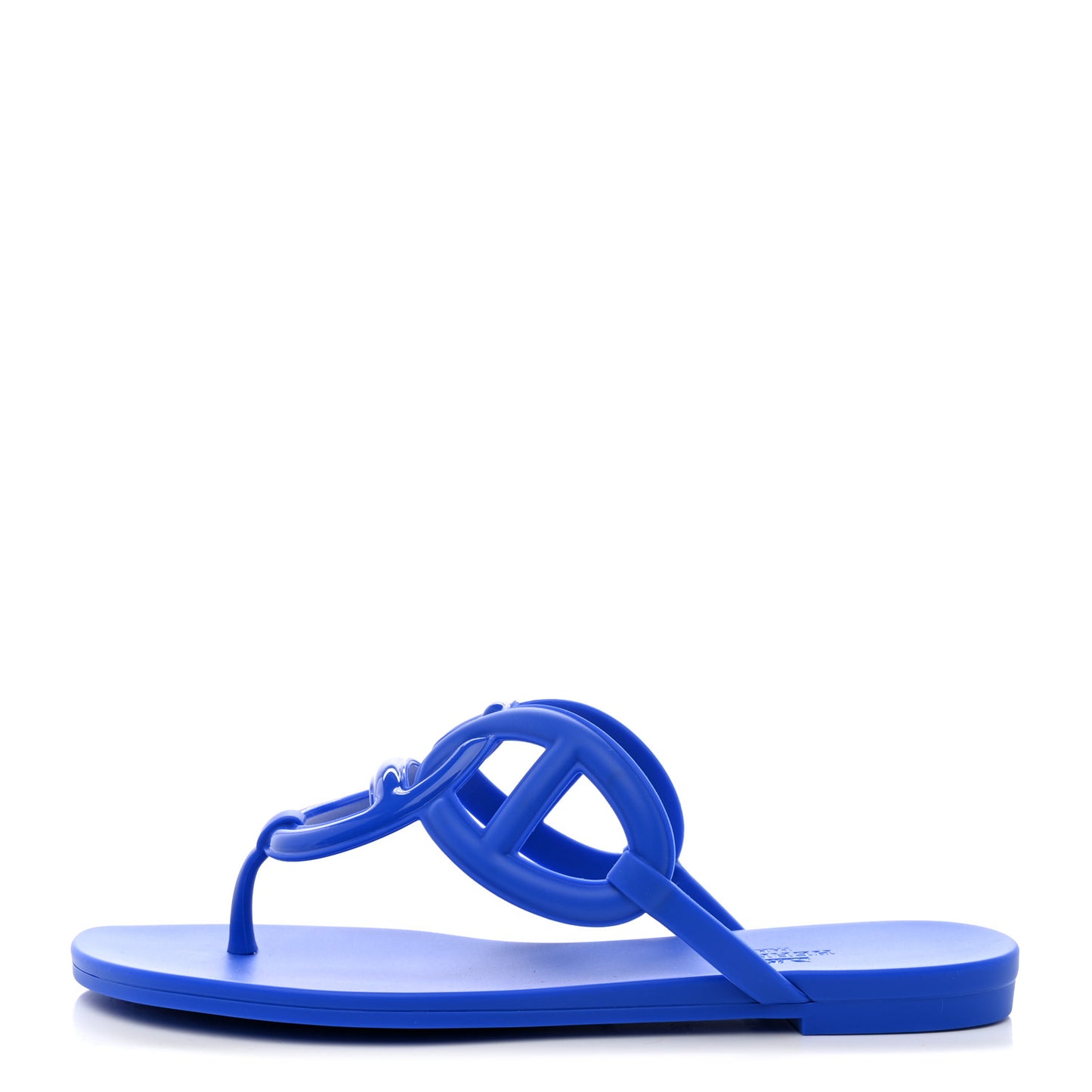 Rubber Womens Egerie Sandals 35 Bleu Outremer
