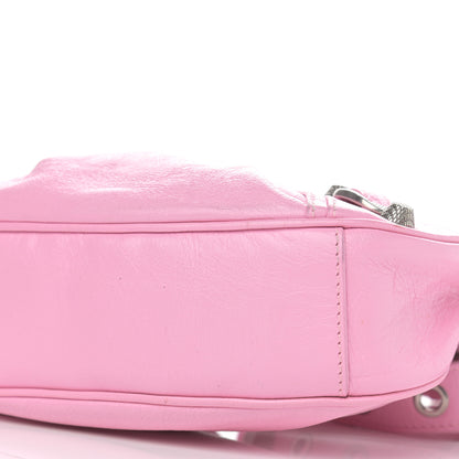 Balenciaga Agneau Arena Le Cagole Shoulder Bag XS Candy Pink 10 of 11