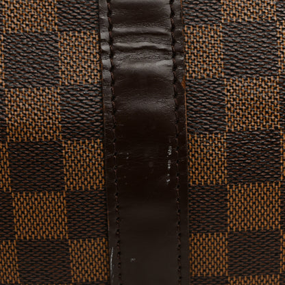 Louis Vuitton Damier Ebene Keepall Bandouliere 55 10 of 11
