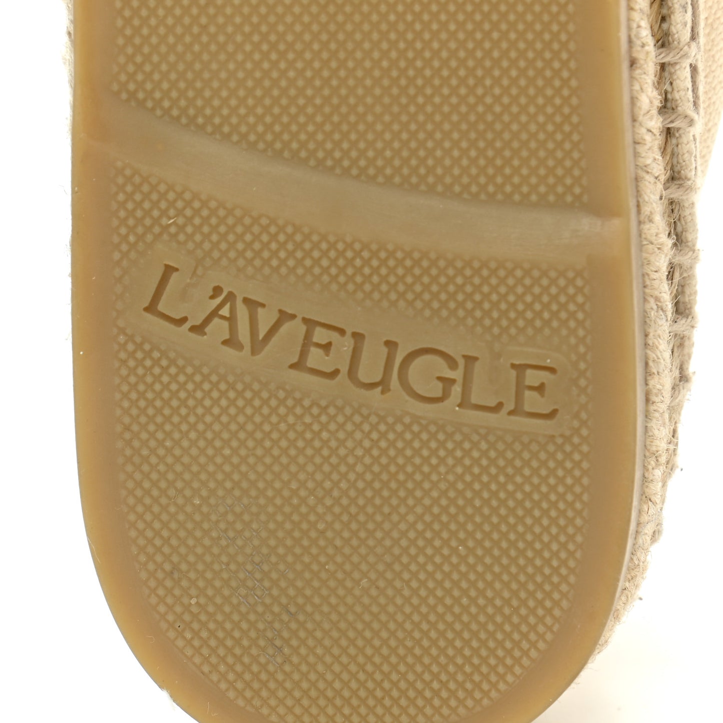 Canvas Logo Espadrilles 35 Greggio White