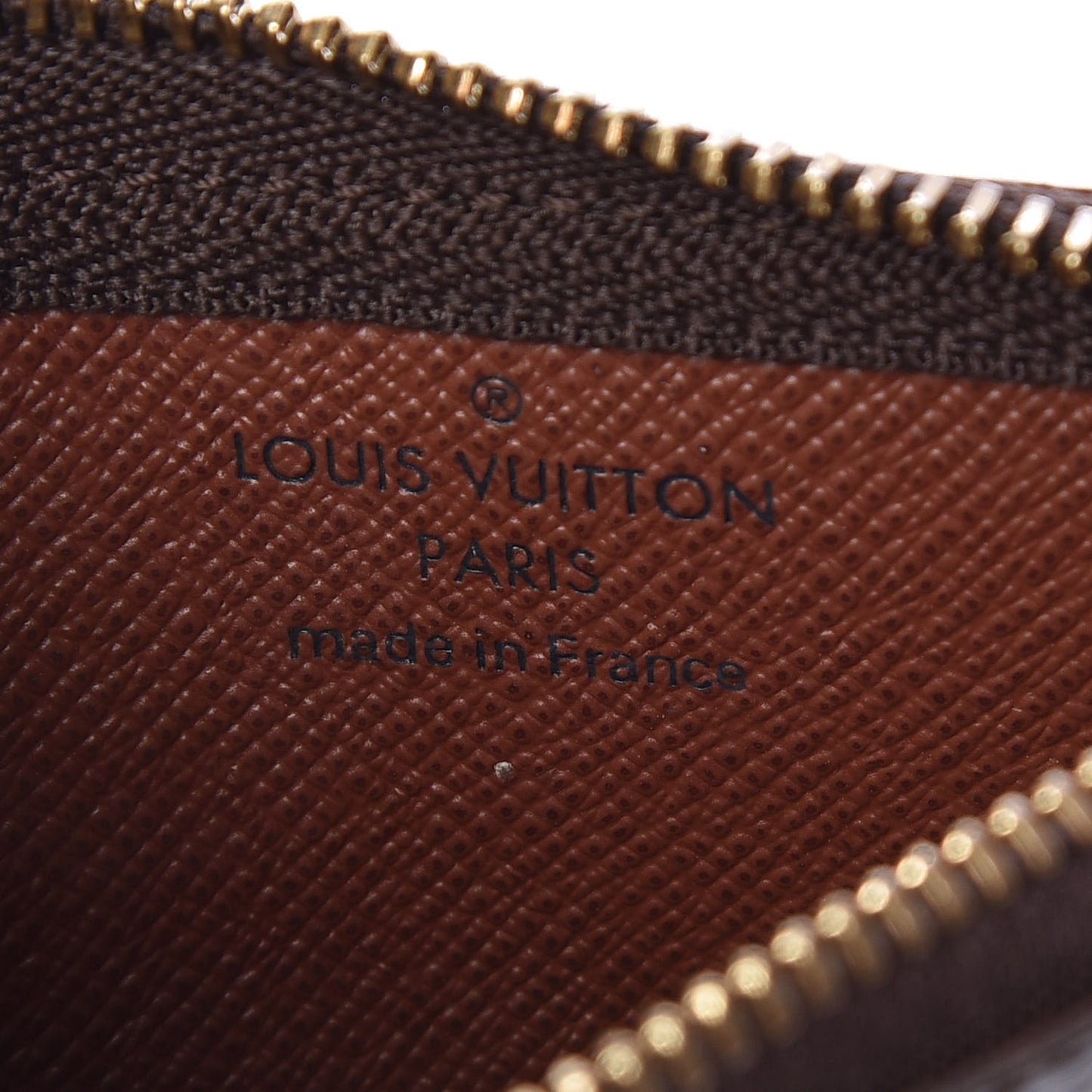 Monogram Key Pouch