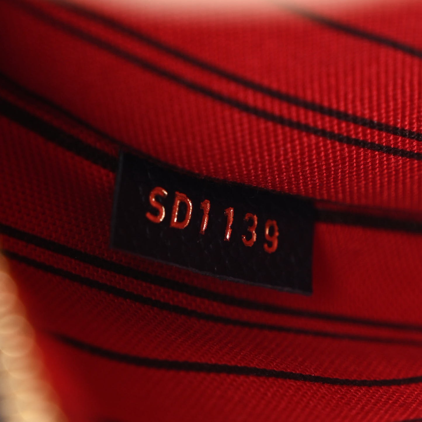 Empreinte Pochette Metis Marine Rouge