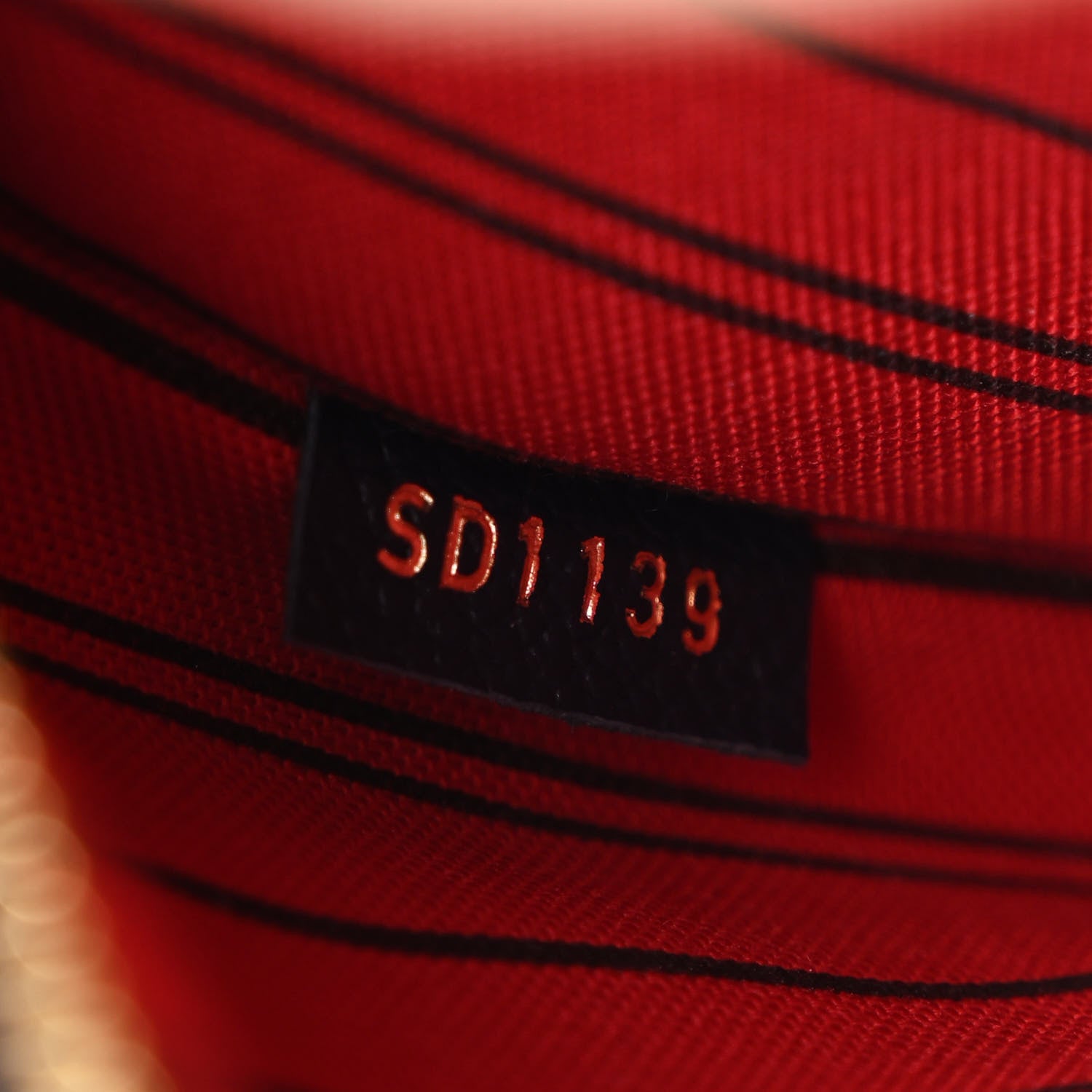 Louis Vuitton Empreinte Pochette Metis Marine Rouge 9 of 12