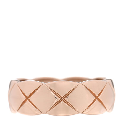 Chanel 18K Beige Gold Small Coco Crush Ring 53 6.5 3 of 5