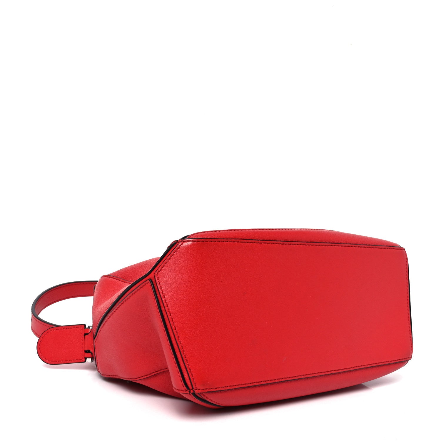 Loewe Calfskin Small Puzzle Bag Scarlet 4 of 9