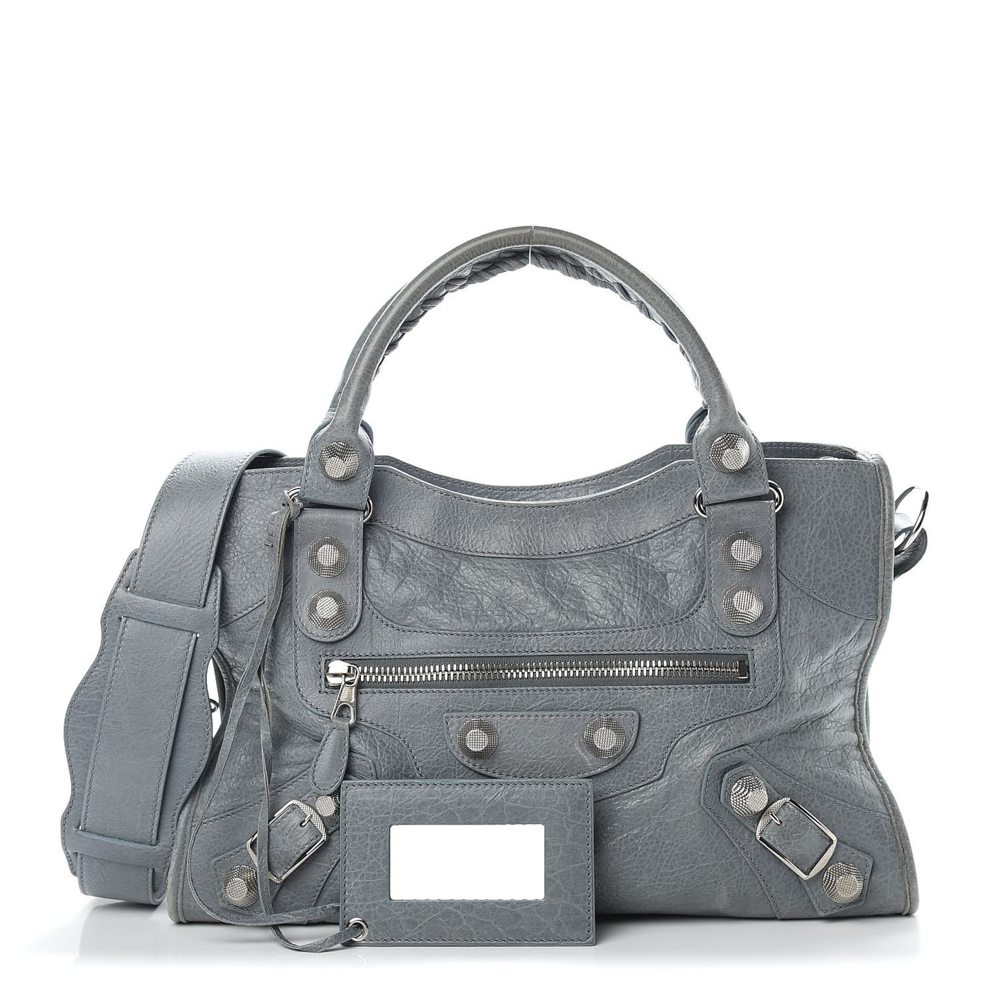 Agneau Giant 21 Silver Hardware City Ardoise