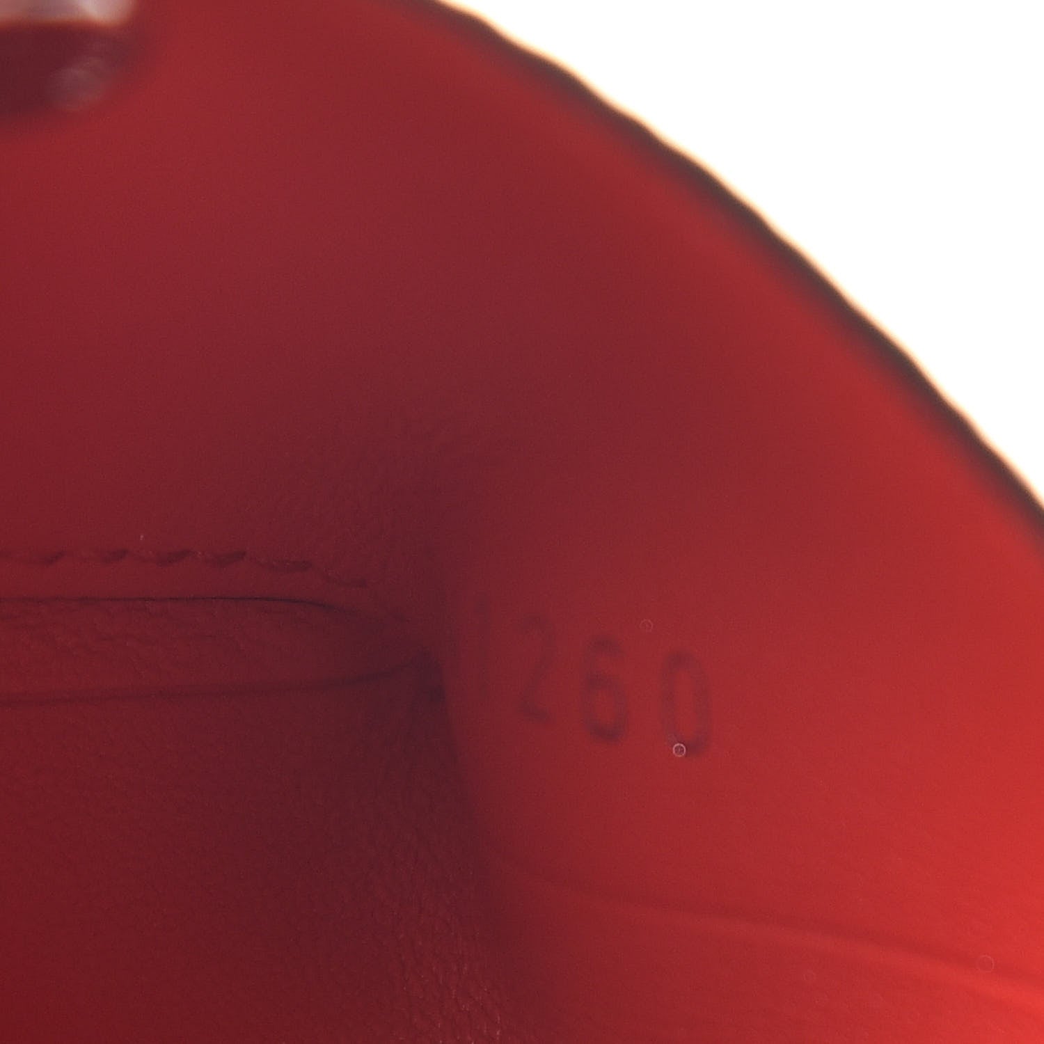 Louis Vuitton Monogram Escale Small Kirigami Pochette Insert Red 6 of 6