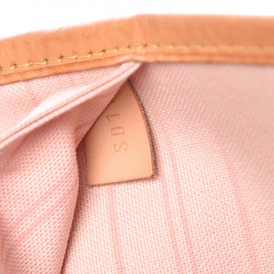 Louis Vuitton Damier Azur Neo Neverfull MM Rose Ballerine 10 of 20