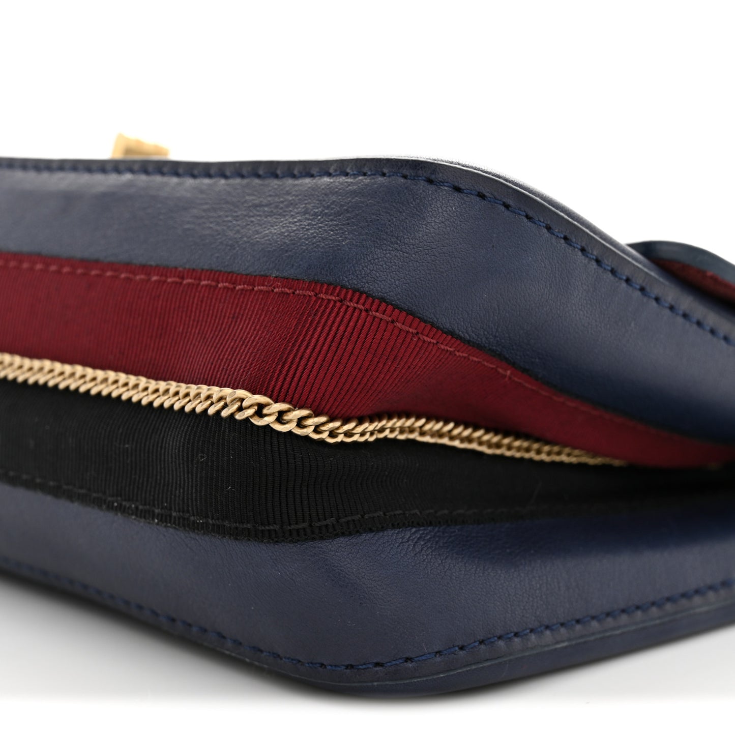 Calfskin Nude 2.55 Medals Reissue 225 Flap Navy