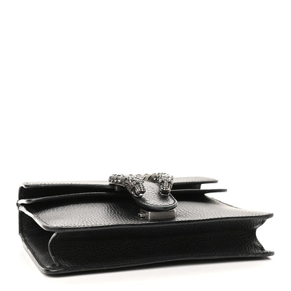 Gucci Calfskin Mini Dionysus Shoulder Bag Black 4 of 12