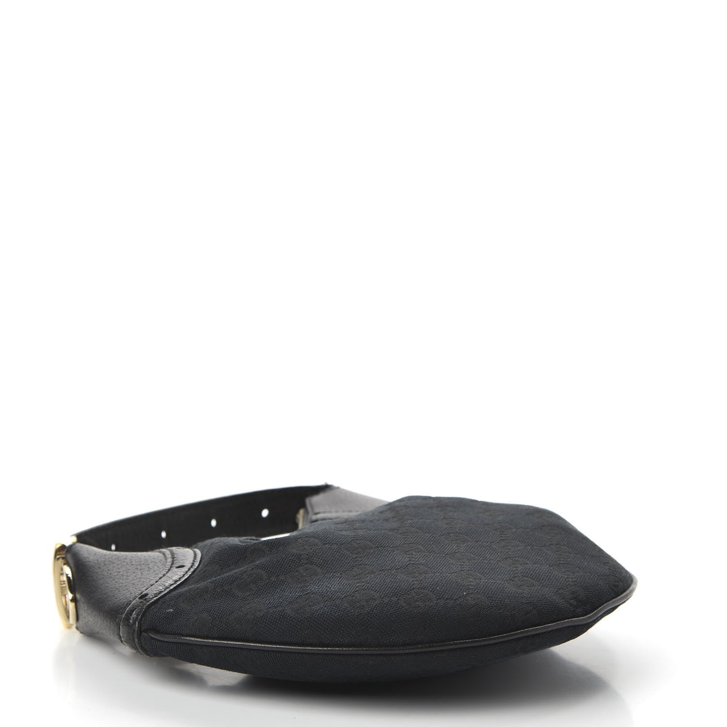 Gucci Monogram Hobo Bag Black 4 of 10