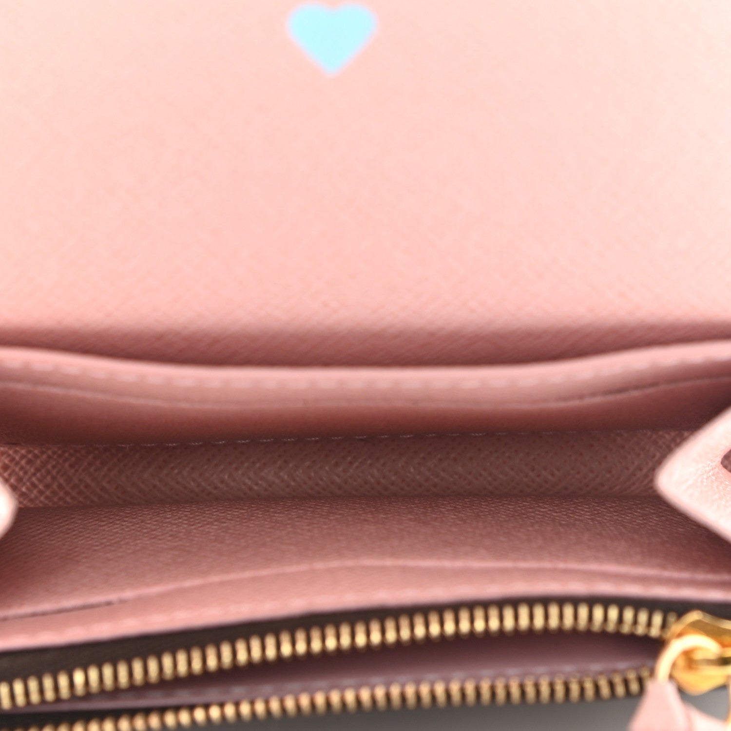 Louis Vuitton Damier Ebene Rosalie Coin Purse Rose Ballerine 5 of 10