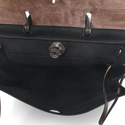 Hermes Toile Vache Hunter Herbag Zip 39 MM Black Ebene 6 of 12