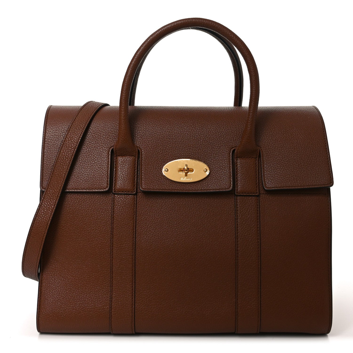 Mulberry Classic Grain Calfskin Bayswater Oak 1 of 9